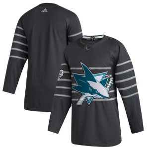 Herren San Jose Sharks Eishockey Trikot Blank Grau 2020 All-Star Game